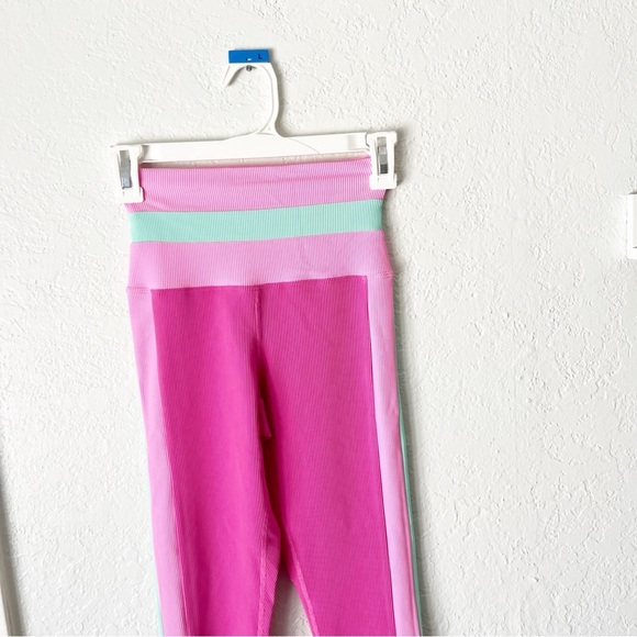 Beach Riot Leggings Women's XS Melinda Blossom Colorblock Retro Athleisure - Picture 3 of 7